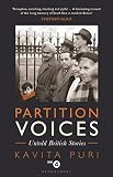 Partition Voices Untold British Stories