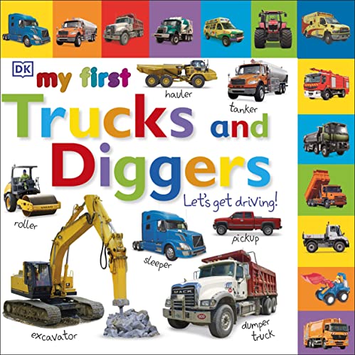 Cover of Trucks and Diggers Let's Get Driving