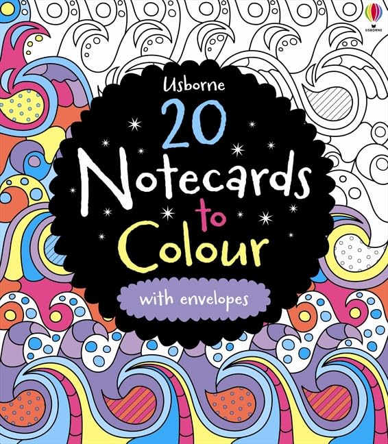 Cover of 20 Notecards to Colour