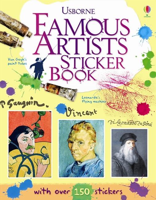 Cover of Famous Artists Sticker Book