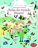 Atlas Du Monde Illustr%C3%A9   Documentaires En Autocollants