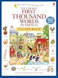 First Thousand Words In French Sticker Book