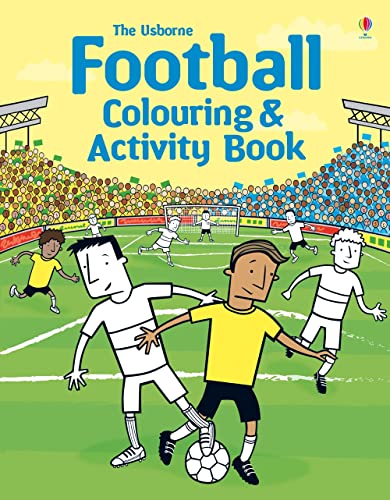 Cover of Football Colouring and Activity Book
