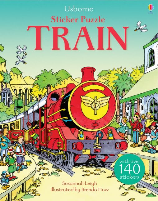 Cover of Sticker Puzzle Train