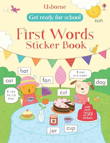 Cover of Get Ready for School First Words Sticker Book