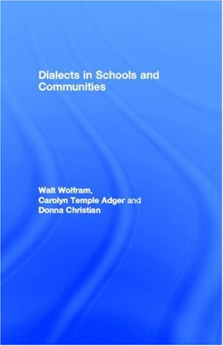 Cover of Dialects in Schools and Communities