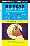A Midsummer Night's Dream (Deluxe Student Edition No Fear Shakespeare)
