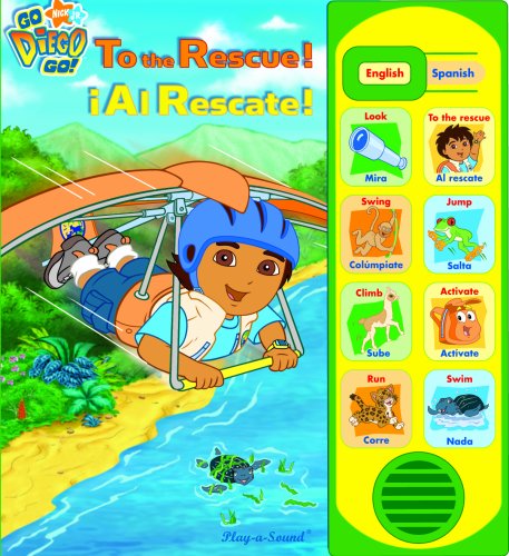 Cover of Little English Spanish Go Diego Go