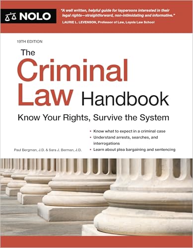 The Criminal Law Handbook : by Bergman, Paul