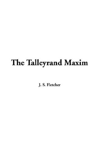 The Talleyrand Maxim book cover