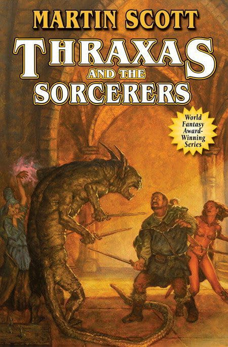 Thraxas and the Sorcerers book cover