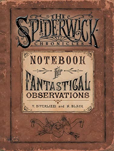 Spiderwick's Notebook for Fantastical Observations (With: Tony DiTerlizzi) cover