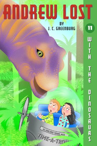 Cover of With the Dinosaurs (Andrew Lost