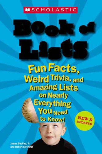 Cover of Scholastic Book of Lists