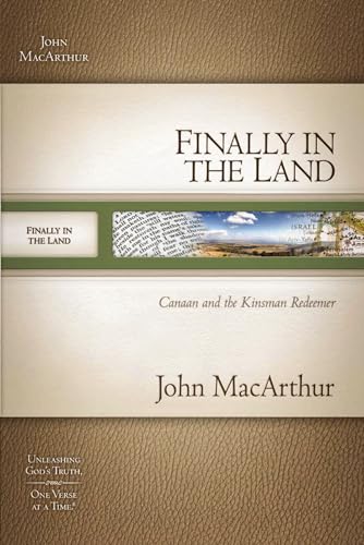 Finally in the Land: Canaan and the Kinsman Redeemer book cover