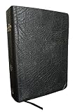 The Nasb Macarthur Study Bible Large Print Bonded Leather Black Thumb Indexed Holy Bible New American Standard Bible