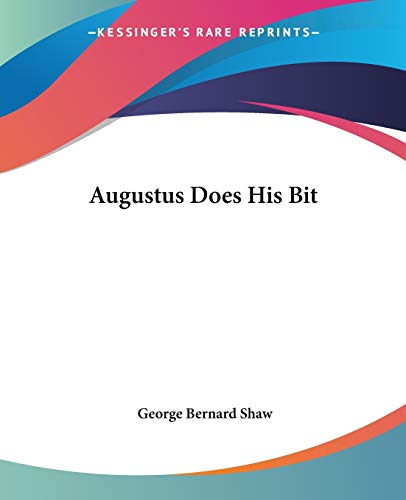Augustus Does His Bit book cover