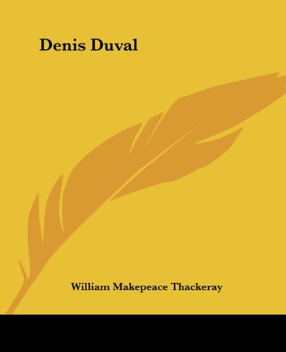 Denis Duval book cover