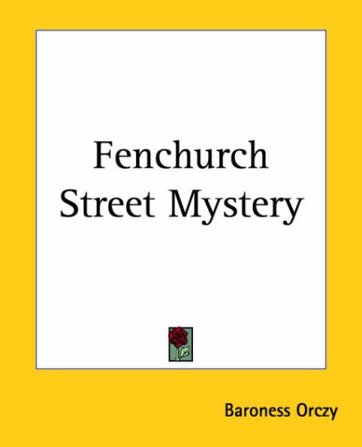 Fenchurch Street Mystery cover