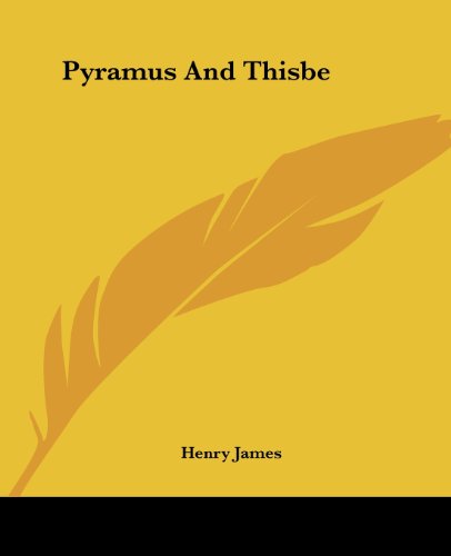 Pyramus and Thisbe book cover