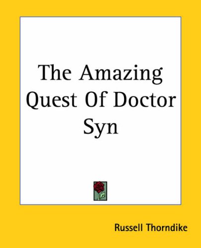 The Amazing Quest of Doctor Syn cover