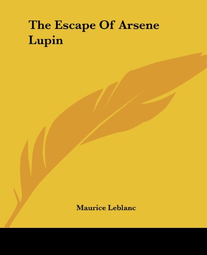 The Escape of Arsene Lupin book cover