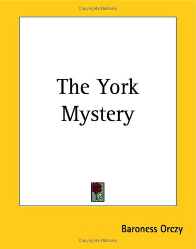 The York Mystery book cover