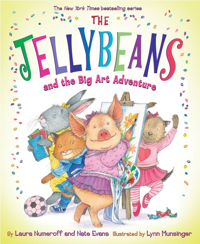 The Jellybeans and the Big Art Adventure book cover