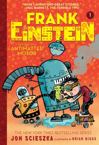 Frank Einstein and the Antimatter Motor book cover