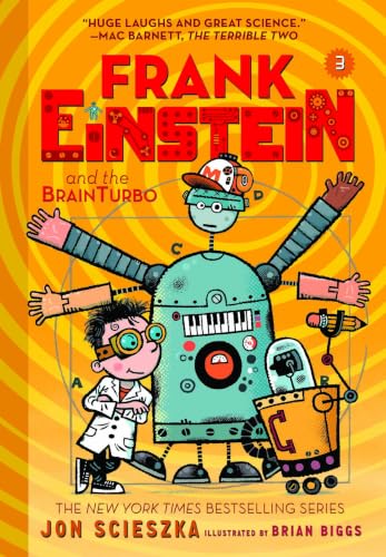 Frank Einstein and the BrainTurbo book cover