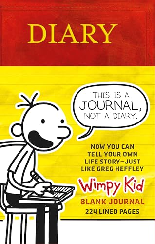 The Diary of a Wimpy Kid Blank Journal: 224 Lined Pages and Jeff Kinney Spot Art Throughout (More from the Wimpy World)
