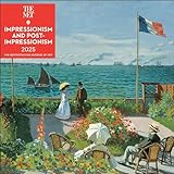Impressionism and Post-Impressionism 2025 Wall Calendar