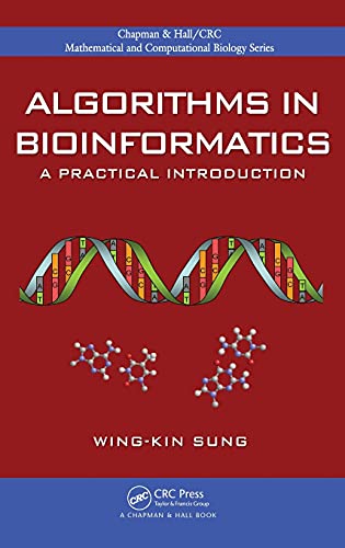 Portada de Algorithms in Bioinformatics: A Practical Introduction (Chapman & Hall/CRC Mathematical and Computational Biology)