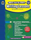 Write From The Start Writing Lessons Grd 68 Writing Models Activities