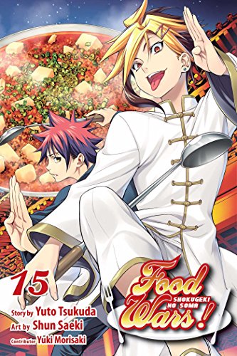 Food Wars!: Shokugeki no Soma, Vol. 15: The Moon Festival book cover