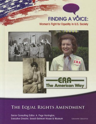 Cover of The equal rights amendment
