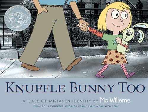 Knuffle Bunny Too book cover
