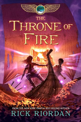The Throne of Fire book cover