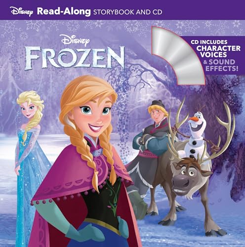 英語の勉強で役立つオーディオブック・人気投票&ランキング 5位 Frozen Read-Along Storybook and CDの画像