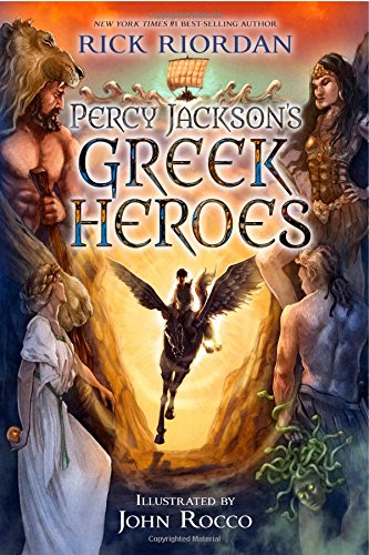 Percy Jackson's Greek Heroes book cover