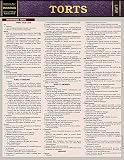 Torts Quickstudy Laminated Reference Guide Law Quick Study