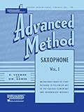 Rubank Advanced Method - Saxophone Vol. 1 (Rubank Educational Library, 93)