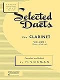 Selected Duets For Clarinet Volume 1 Easy To Medium Rubank Educational Library