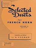 Selected Duets For French Horn Volume 2 Advanced Rubank Educational Library