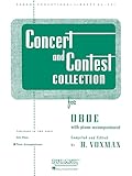 Concert And Contest Collection For Oboe Piano Accompaniment Rubank Educational Library