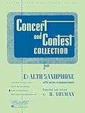 Concert And Contest Collection For Eb Alto Saxophone Piano Accompaniment