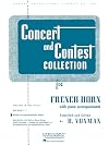 Concert and Contest Collection for French Horn: Piano Accompaniment (Rubank Educational Library)