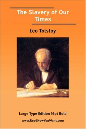 The Slavery of Our Times book cover
