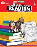 180 Days Of Reading Grade 1 Daily Reading Workbook For Classroom And Home Sight Word Comprehension And Phonics Practice School Level Activities Created By Teachers To Master Challenging Concepts