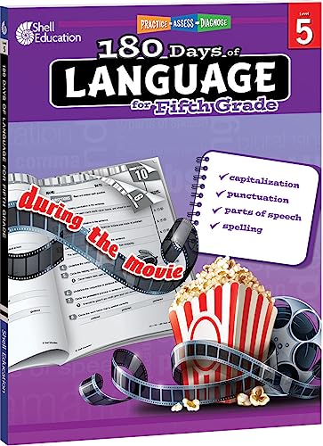 180 Days of Language for Fifth Grade cover